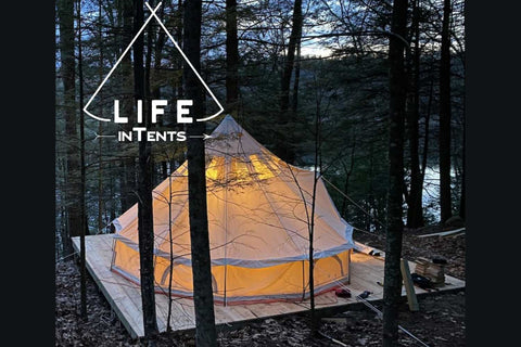 Image of 16' (5M) Stella™ Stargazer Bell Tent by Life in Tents