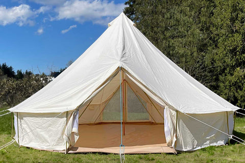 Image of **PREORDER JUNE** 19' (6M) Fernweh™ Double-Door Bell Tent by Life in Tents