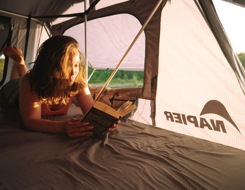 Image of Napier Vehicle Rooftop Tent and Ladder