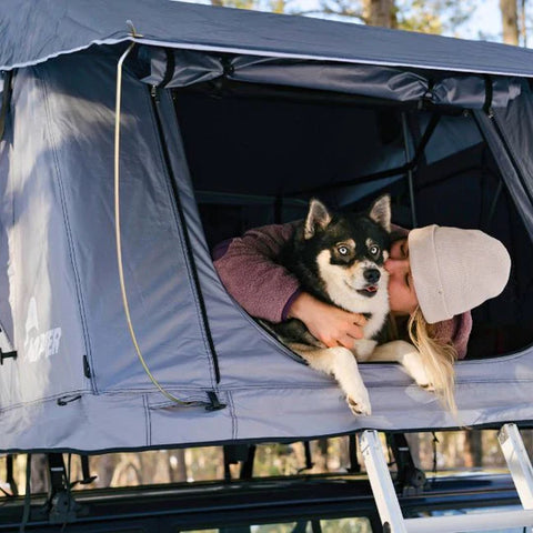 Image of Napier Vehicle Rooftop Tent and Ladder