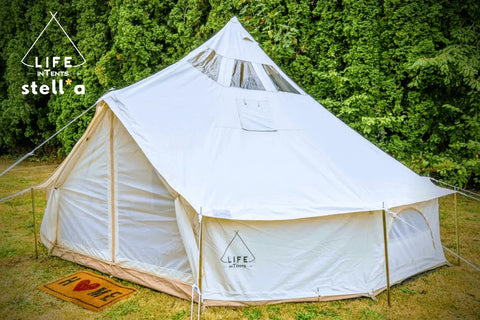 Image of 16' (5M) Stella™ Stargazer Bell Tent by Life in Tents