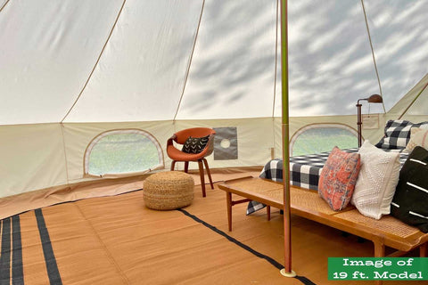 Image of 16' (5M) Zephyr™ Tent Cabin Bell Tent