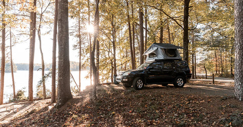 Image of Napier Vehicle Rooftop Tent and Ladder