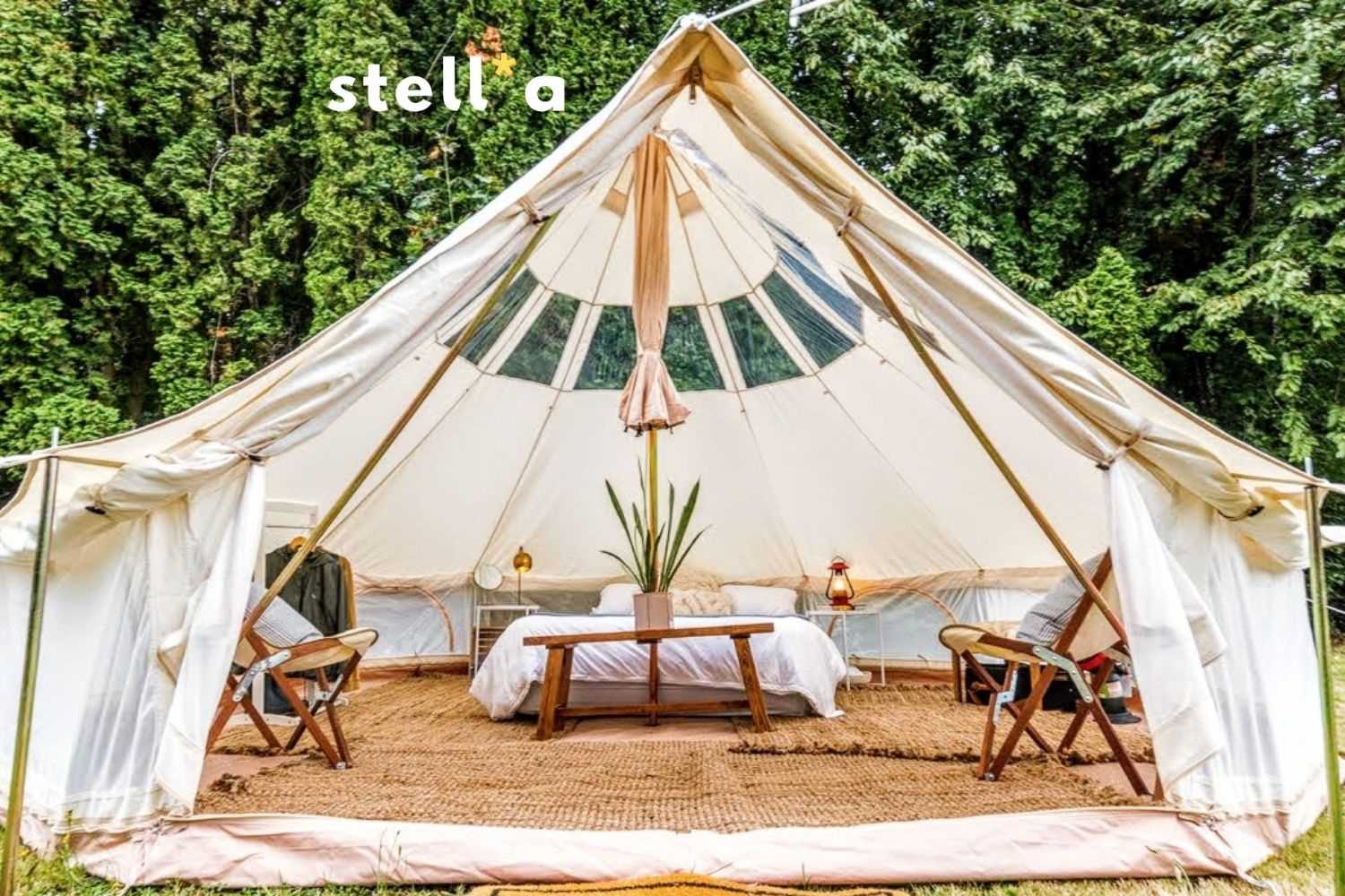 16' (5M) Stella™ Stargazer Bell Tent by Life in Tents