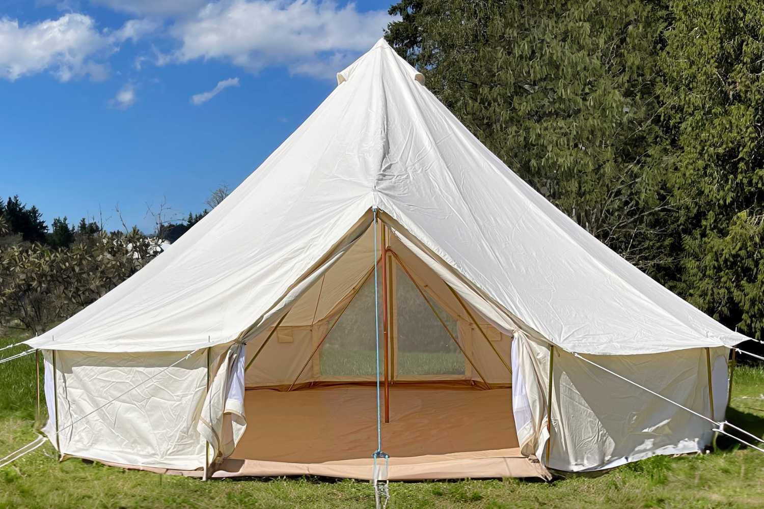 **PREORDER JUNE** 19' (6M) Fernweh™ Double-Door Bell Tent by Life in Tents
