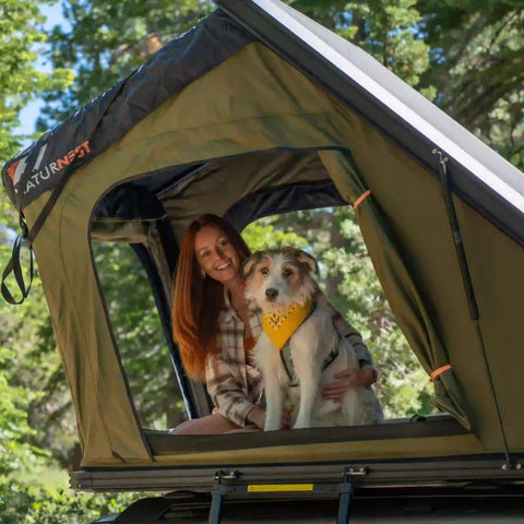 Image of Naturnest Polaris 2 Triangle Roof Top Tent