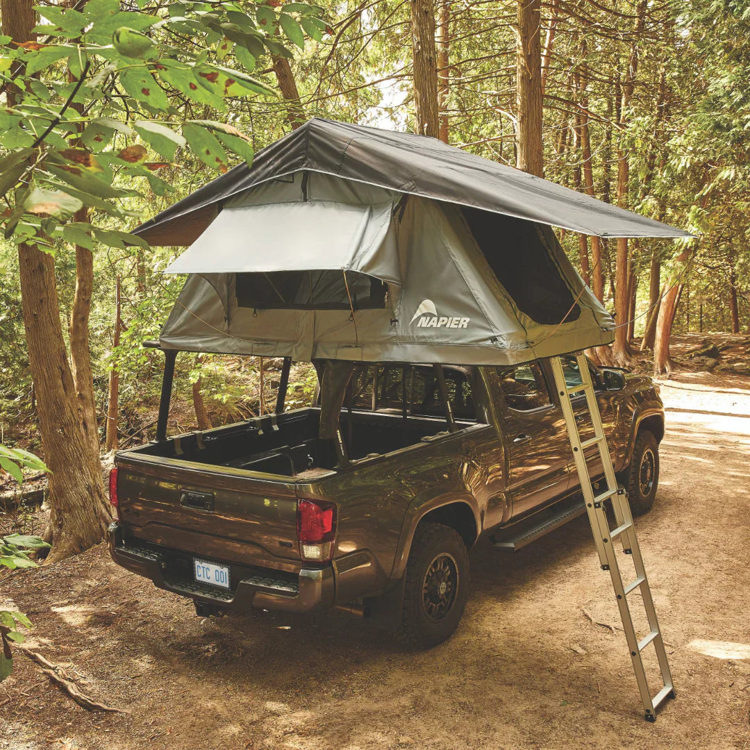 Napier Vehicle Rooftop Tent and Ladder