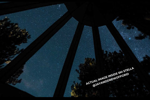 Image of 16' (5M) Stella™ Stargazer Bell Tent by Life in Tents