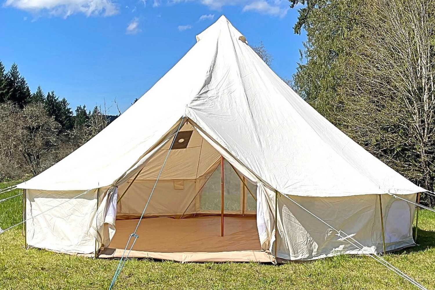 **PREORDER JUNE** 19' (6M) Fernweh™ Double-Door Bell Tent by Life in Tents