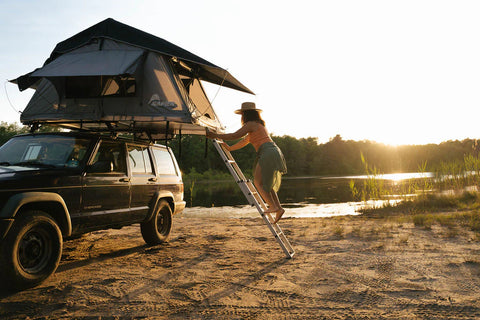 Image of Napier Vehicle Rooftop Tent and Ladder