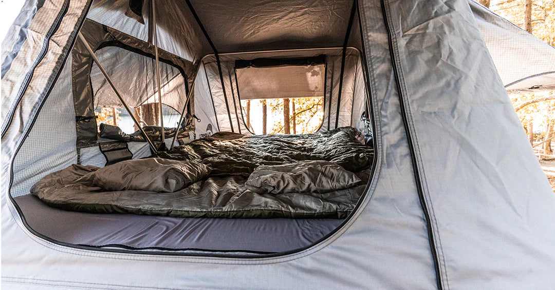 Napier Vehicle Rooftop Tent and Ladder