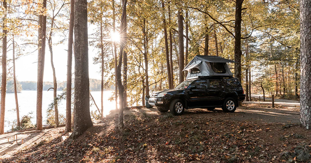 Napier Vehicle Rooftop Tent and Ladder