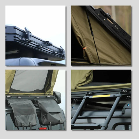 Image of Naturnest Polaris 2 Triangle Roof Top Tent