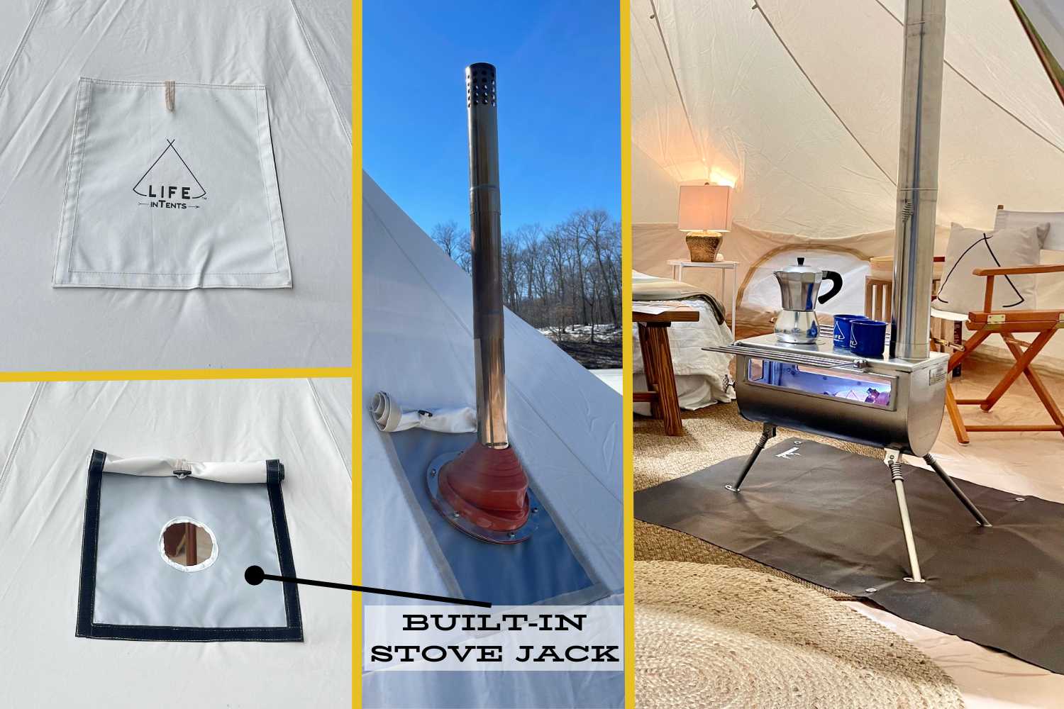 **PREORDER** 19' (6M) Stella™ Stargazing Tent by Life in Tents