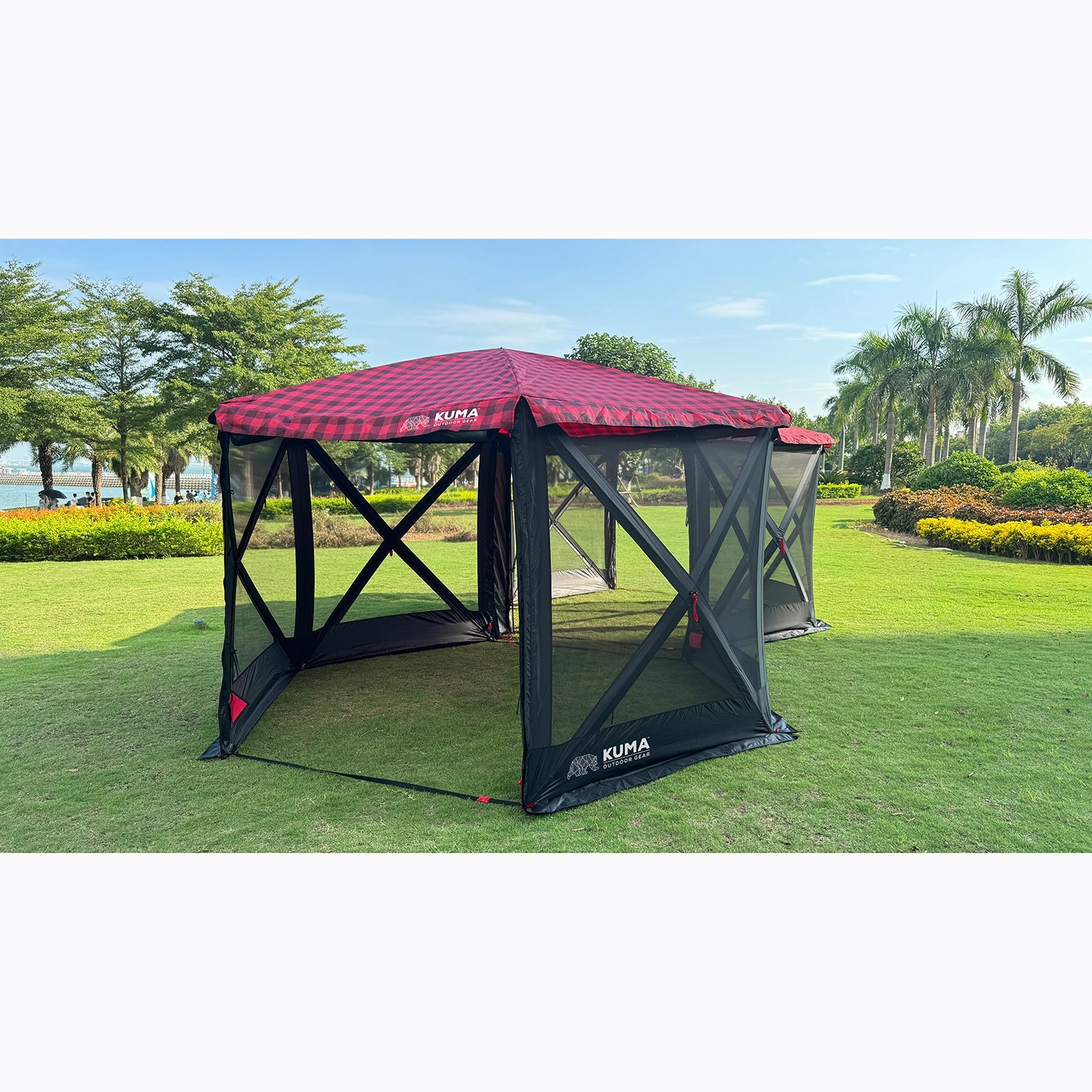 Super Bear Den Deluxe Gazebo by Kuma Outdoor Gear
