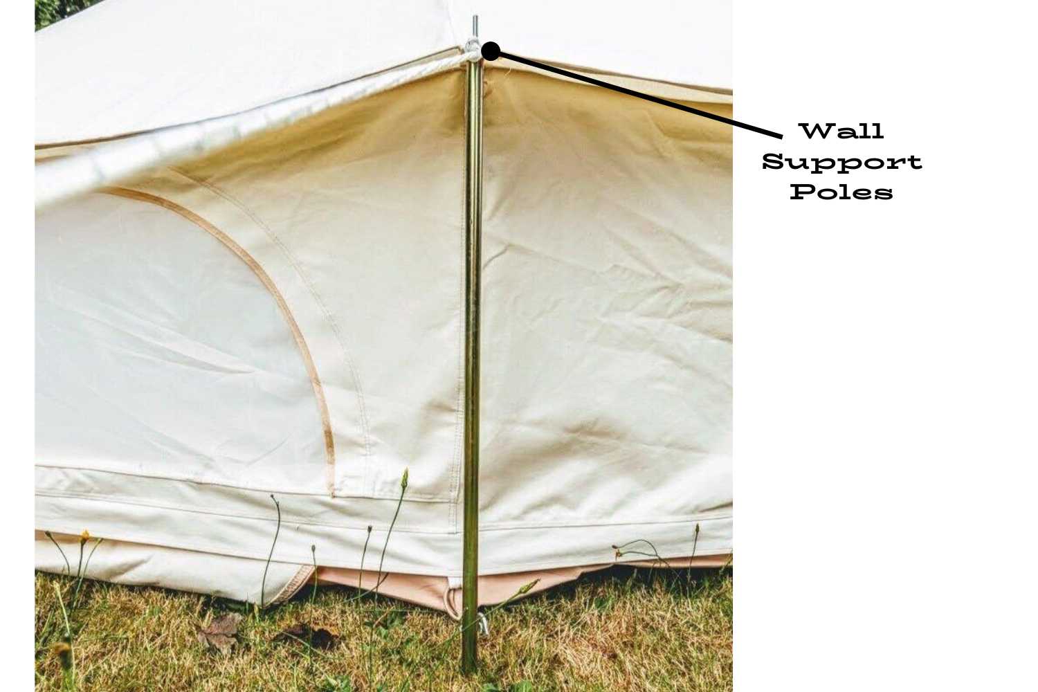 **PREORDER JUNE** 19' (6M) Fernweh™ Double-Door Bell Tent by Life in Tents