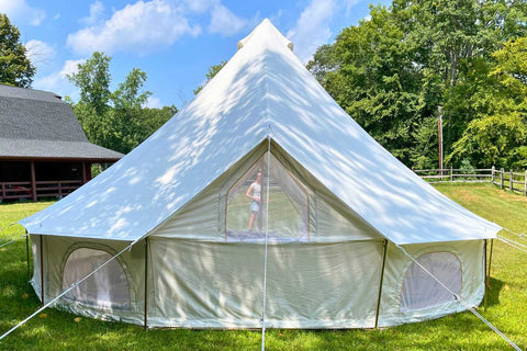 Image of 19' (6M) Zephyr™ Cabin Tent by Life in Tents