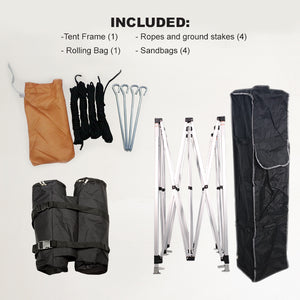 10x10 Custom Pop Up Tent Accessories