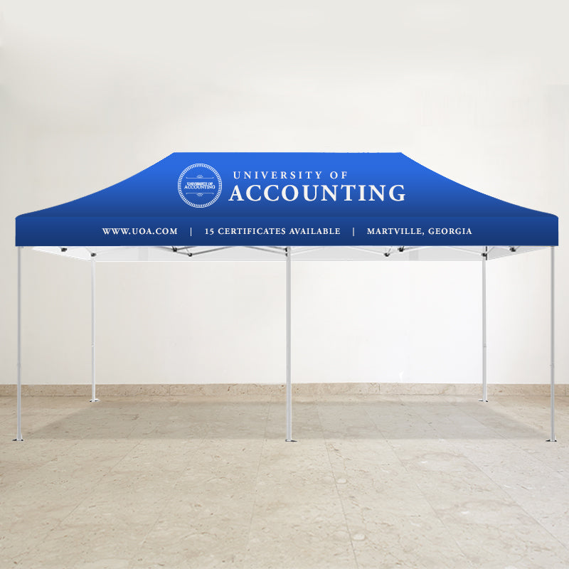 13x26 Custom Pop Up Tent